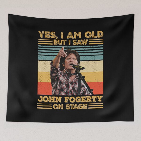Item preview, Retro Yes I'm Old But I Saw John Fogerty On Stage designed and sold by JavonTowne.