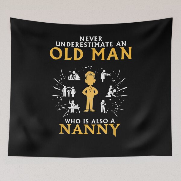 Item preview, Never Underestimate A Nanny designed and sold by maizreo.
