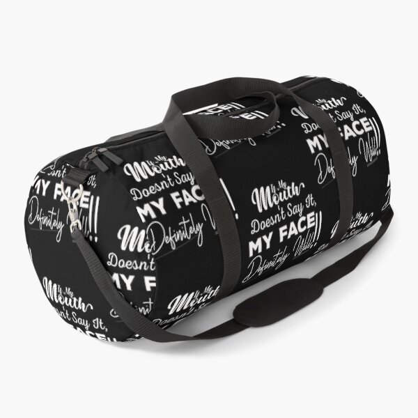 Item preview, If My Mouth Doesn't Say It My Face Definitely Will - Funny Summer Sayings Quotes Sarcastic Gift designed and sold by ALITOPRINCE.