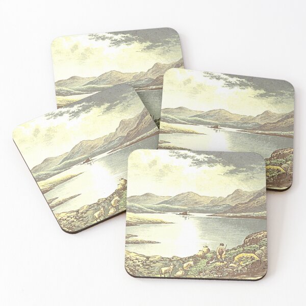 Item preview, Vintage Illustration of Loch Doon, Scotland designed and sold by yourscotland.