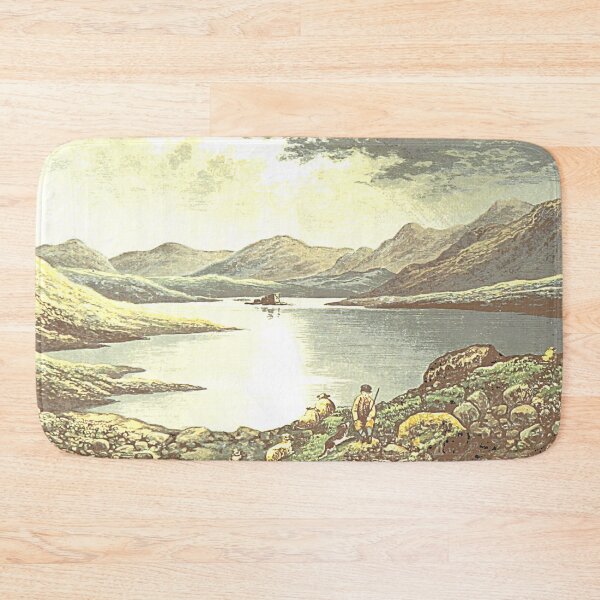 Item preview, Vintage Illustration of Loch Doon, Scotland designed and sold by yourscotland.