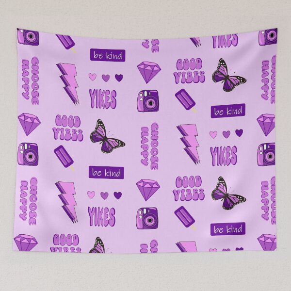 Item preview, Aesthetic Vsco Purple Sticker Pack designed and sold by EpicCreation.