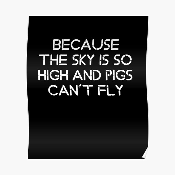 So High Posters Redbubble