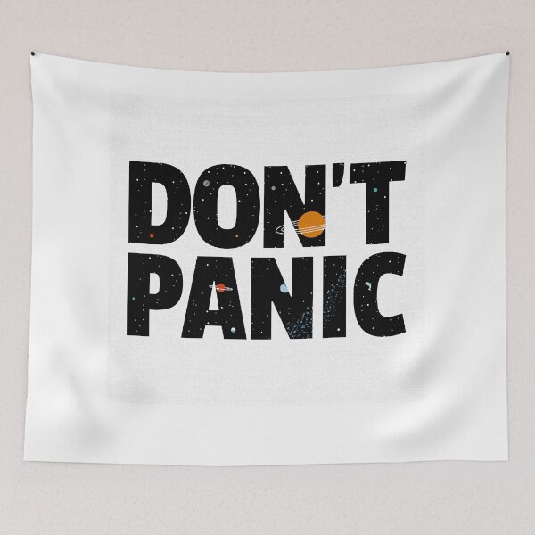 Item preview, Dont Panic designed and sold by desepchilist.