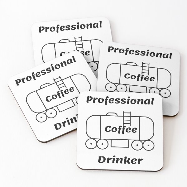 Item preview, Professional Coffee Drinker - Funny Coffee Quotes. designed and sold by VikGen.