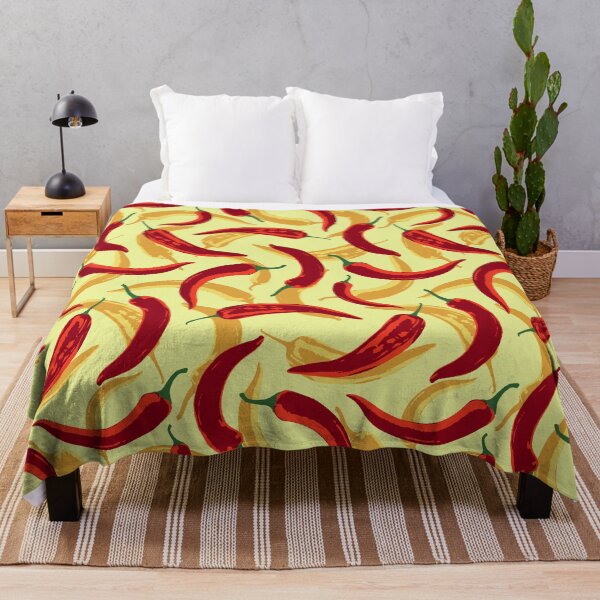 Item preview, Red Chili Pepper Pattern designed and sold by Careful Disorder.