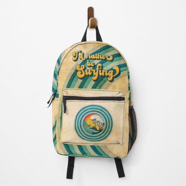 Item preview, Rather be Surfing, Retro Style Summer Time Life Quotes designed and sold by etoide.