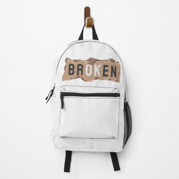 Item preview, Broken OK Slogan Piece Ripped Cardboard Illustration designed and sold by Peekonet.