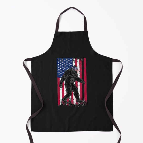 Item preview, Vintage Bigfoot American Flag Art 4th of July Party designed and sold by sara4ly.
