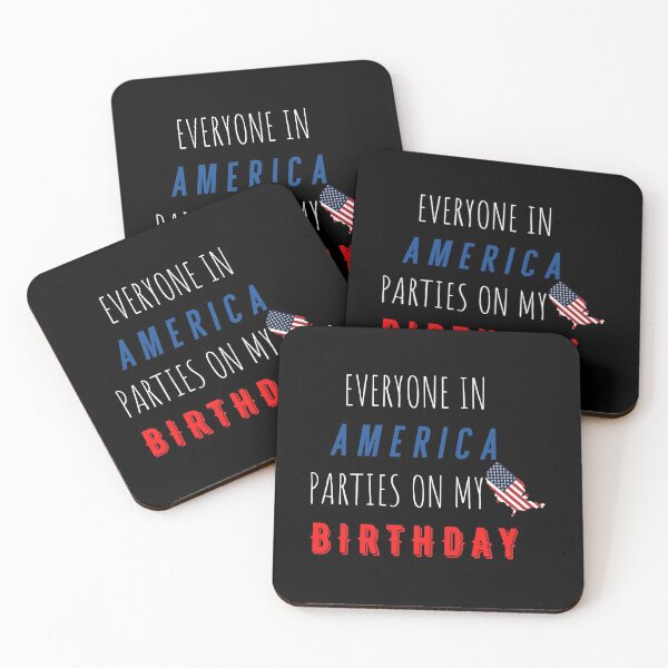 Item preview, Everyone In America On My Parties Birthday Shirt designed and sold by biwdrawing.