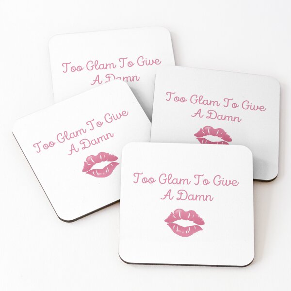 Item preview, Too Glam To Give A Damn designed and sold by Fiftyandfab.