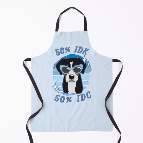 Item preview, 50% IDK 50%IDC Doberman Wearing Sunglasses designed and sold by sunnyxvibesss.