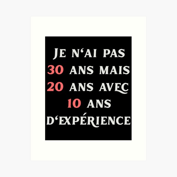 Cadeau d'anniversaire fille 10 ans: Genial depuis 10 ans Poster for Sale  by FamousShirts