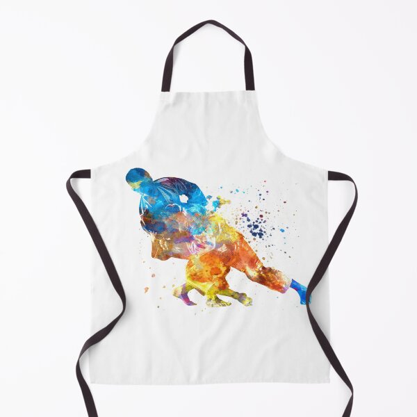 Item preview, Judo martial art in watercolor designed and sold by paulrommer.