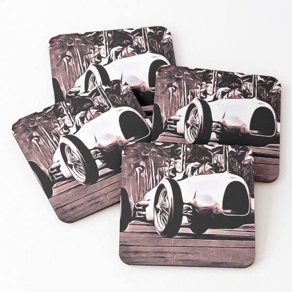 Item preview, Auto Union Type A 1934 Poster - Silver Arrow Classic Grand Prix Art designed and sold by Road To Track.