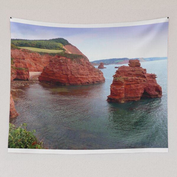 Item preview, Ladram Bay Jurassic Coast Devon England designed and sold by AndyEvansPhotos.
