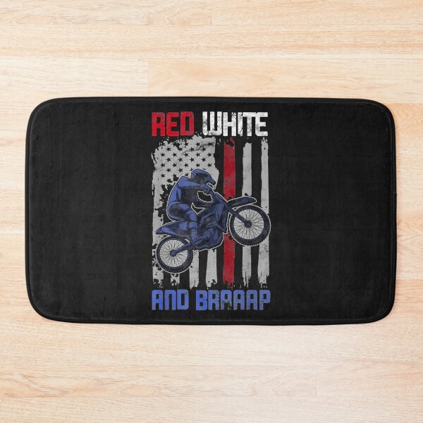 Item preview, Vintage Dirt Bike Motorcycle American Flag 4th Of July designed and sold by sara4ly.