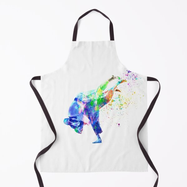 Item preview, Judo martial art in watercolor designed and sold by paulrommer.
