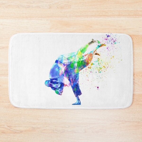 Item preview, Judo martial art in watercolor designed and sold by paulrommer.