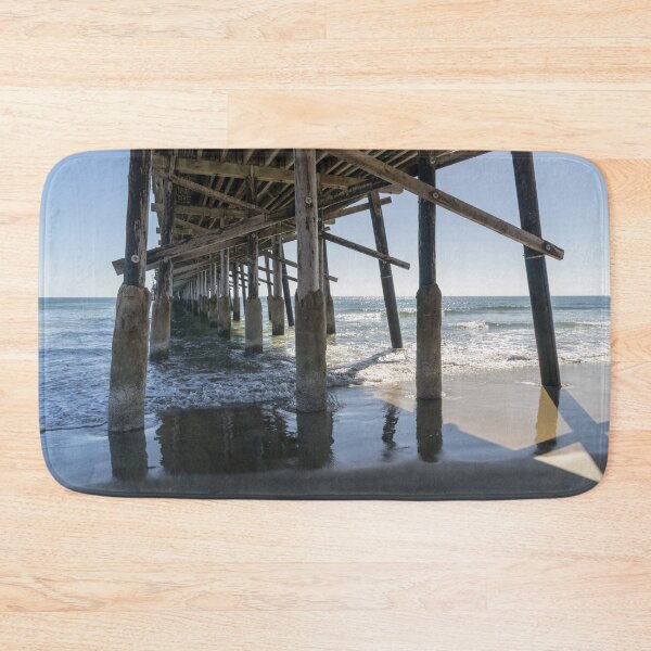 Item preview, Silky Shadows - Under the Newport Beach Pier in Orange County California designed and sold by Georgia Mizuleva.