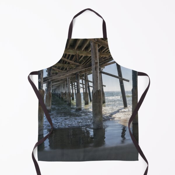 Item preview, Silky Shadows - Under the Newport Beach Pier in Orange County California designed and sold by Georgia Mizuleva.