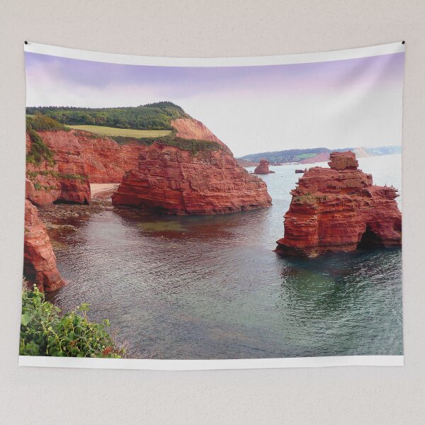 Item preview, Ladram Bay Jurassic Coast Devon England designed and sold by AndyEvansPhotos.