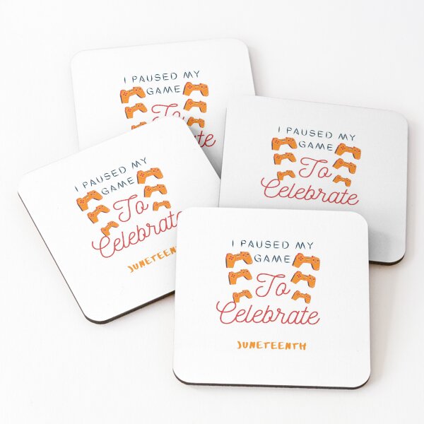 Item preview, I Paused My Game To Celebrate Juneteenth  designed and sold by FERHOUD.