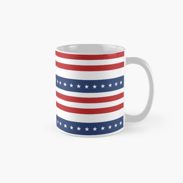 Item preview, Red White and Blue Stripes and Stars 4th Of July designed and sold by ILLYL Creatives.