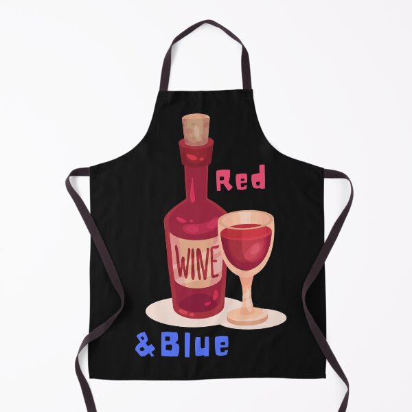 Item preview, Red Wine & Blue designed and sold by 2-Of-A-Kind.