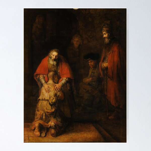 Item preview, The Return of the Prodigal Son, Painting by Rembrandt designed and sold by nextstepdesigns.