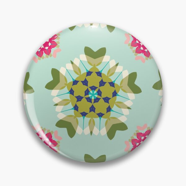 Artikelvorschau, Modern Flower Pattern Artwork 06 Color 03 entworfen und verkauft von Stefanie Boike.