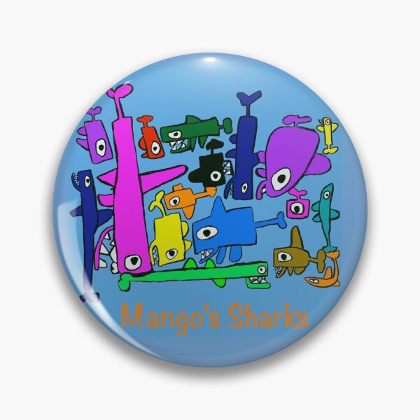 Item preview, Mangos sharks designed and sold by Mangos-Dinos.