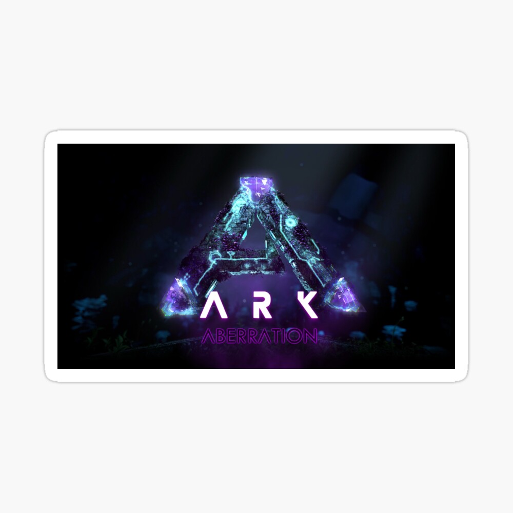 Ark Survival Evolved Futuristic Logo Poster By Philling Art Redbubble