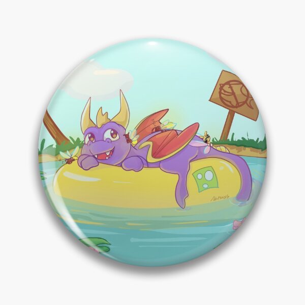 Item preview, Spyro Summer Pool Party designed and sold by NaMoogle.