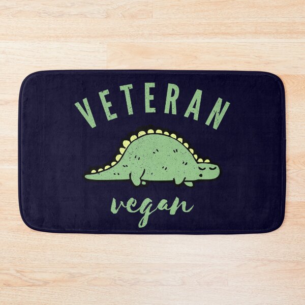 Item preview, Vintage Veteran Vegan - Plant Based Dinosaur designed and sold by GreenSlate.