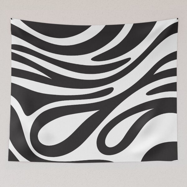 Item preview, Black And White Wave designed and sold by MrjStore.