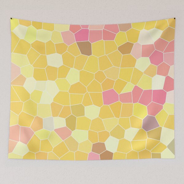 Item preview, sweet colour mixs together as a stain glass pattern. designed and sold by Trianglegreen.