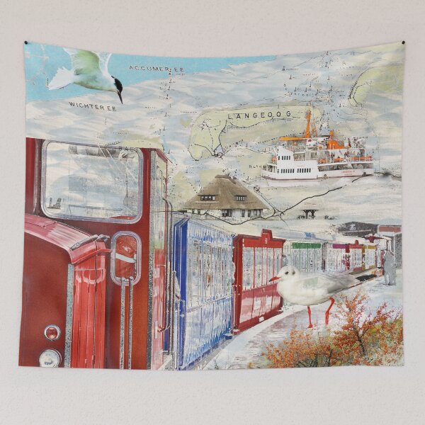 Item preview, Langeoog collage designed and sold by Pioooh.