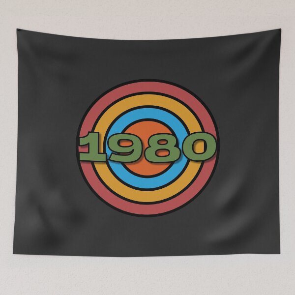 Item preview, 1980 - Vintage Retro Original Cool Birthday Gift Idea designed and sold by Kipcio.