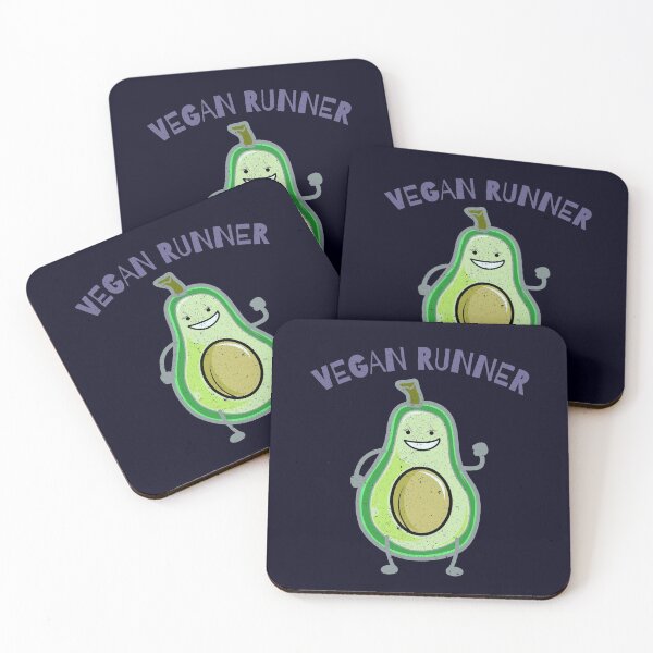 Item preview, Vegan Runner, Avocado Plant Based Running - Vintage designed and sold by GreenSlate.