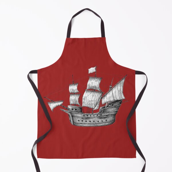 Item preview, Fine art old ship design designed and sold by luckyturtles.