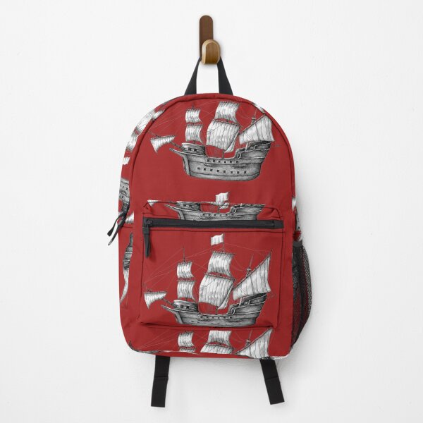 Item preview, Fine art old ship design designed and sold by luckyturtles.