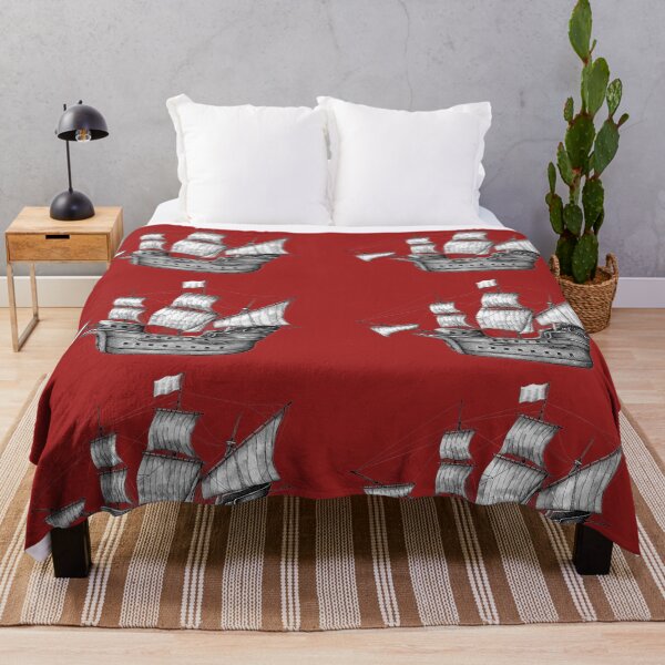 Item preview, Fine art old ship design designed and sold by luckyturtles.