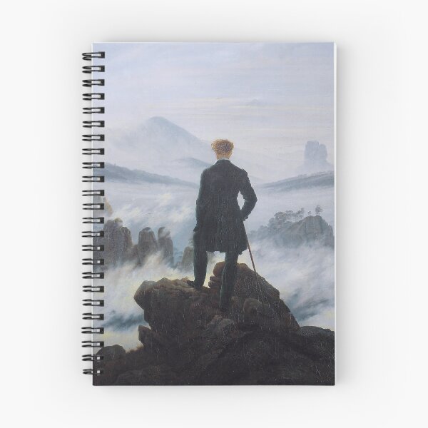 Aperçu de l'œuvre Vagabond au-dessus de la mer de brouillard, peinture de Friedrich créée et vendue par nextstepdesigns.