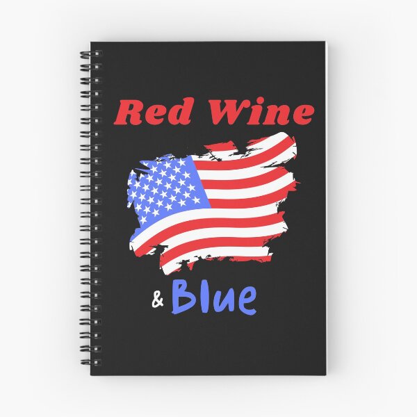 Artikelvorschau, Rotwein & Blau entworfen und verkauft von Anjestic Studio.