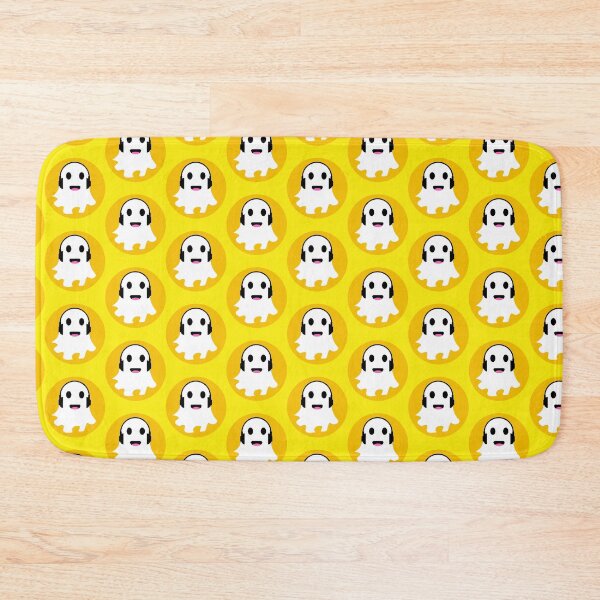 Item preview, CUTE YELLOW GHOST BOO designed and sold by Earthjoys.