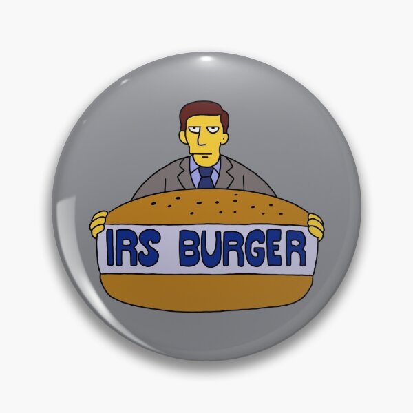 Item preview, Simpsons IRS Burger designed and sold by thebcarts.