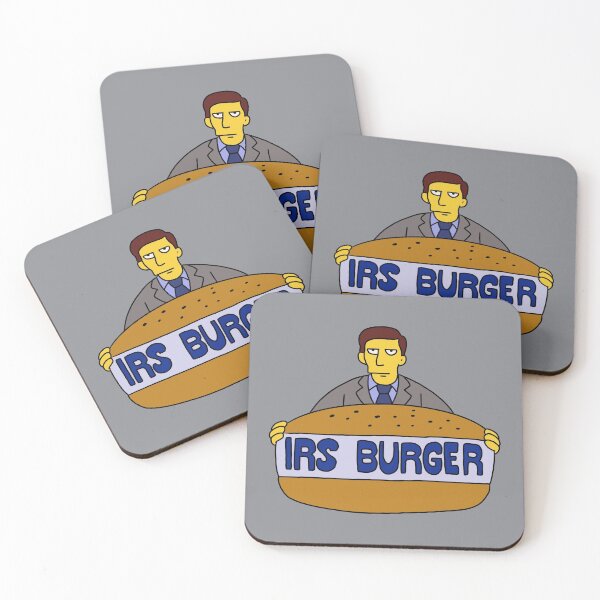 Item preview, Simpsons IRS Burger designed and sold by thebcarts.