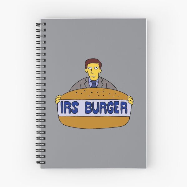 Item preview, Simpsons IRS Burger designed and sold by thebcarts.