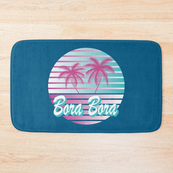 Item preview, Bora Bora Tropical Summer Retro Beach Design designed and sold by CynthiaGraphics.